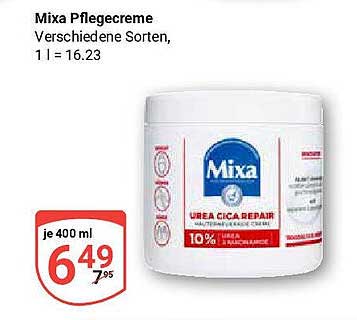 Mixa Pflegecreme - Urea Cica Repair 400 ml