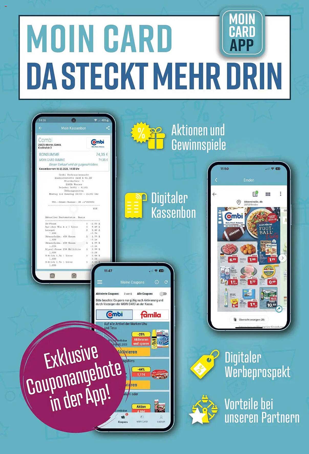 MOIN CARD – DA STECKT MEHR DRIN