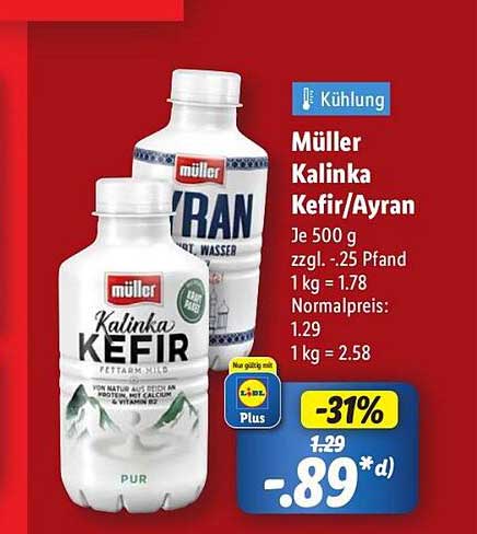 Müller Kalinka Kefir/Ayran 500 g