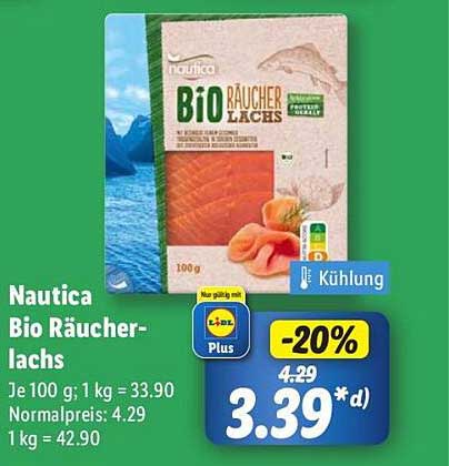 Nautica Bio Räucherlachs