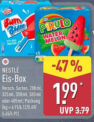 NESTLÉ Eis-Box - Vielfalt für heiße Tage