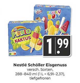 Nestlé Schöller Eisgenuss - verschiedene Sorten