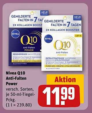 Nivea Q10 Anti-Falten Power - Aktion vom 04.08.2025 bis 10.08.2025