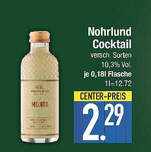 Nohrlund Cocktail verschiedene Sorten für 2,29 €