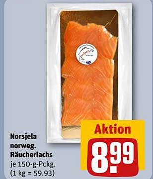 Norsjela norweg. Räucherlachs je 150-g-Pckg.