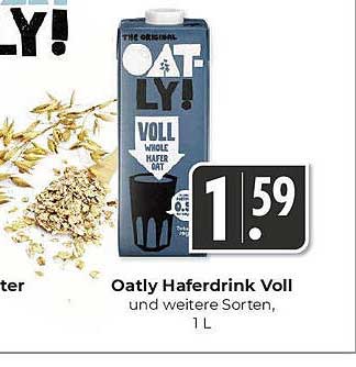 Oatly Haferdrink Voll, 1 L
