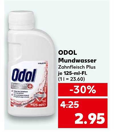 ODOL Mundwasser Zahnfleisch Plus je 125-ml-Fl.