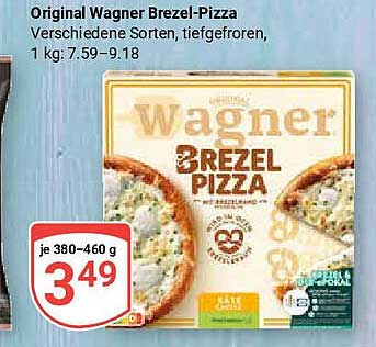 Original Wagner Brezel-Pizza
