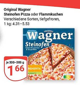 Original Wagner Steinofen Pizza oder Flammkuchen, 300-385 g