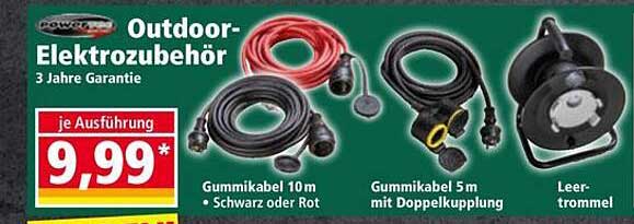 Outdoor-Elektrozubehör 3 Jahre Garantie