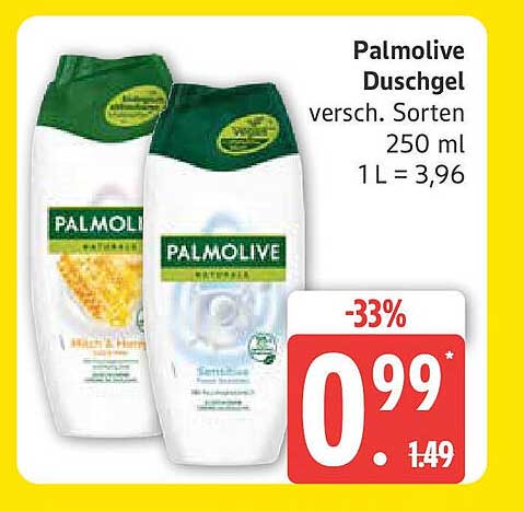 Palmolive Duschgel verschiedene Sorten 250 ml