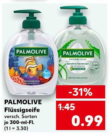 PALMOLIVE Flüssigseife – verschiedene Sorten, jeweils 300 ml
