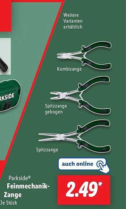 Parkside® Feinmechanik-Zange