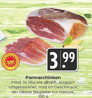 Parmaschinken, 100 g