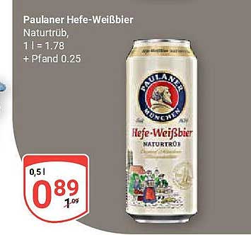 Paulaner Hefe-Weißbier 0,5 l