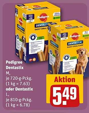 Pedigree Dentastix M und L - Optimale Zahnpflege für Ihren Hund