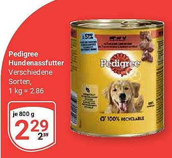 Pedigree Hundenassfutter - Verschiedene Sorten