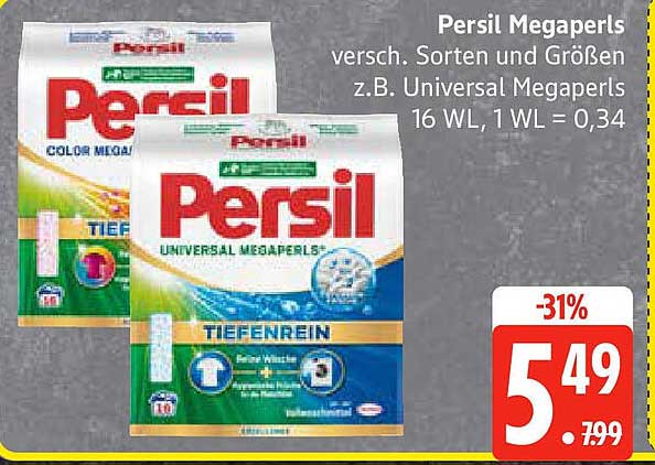 Persil Megaperls 16 WL - Universelle Waschkraft