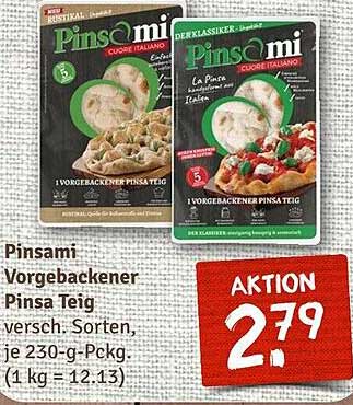 Pinsami Vorgebackener Pinsa Teig