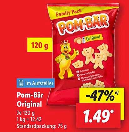 Pom-Bär Original Family Pack - 120 g