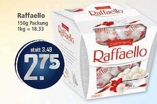Raffaello 150g Packung