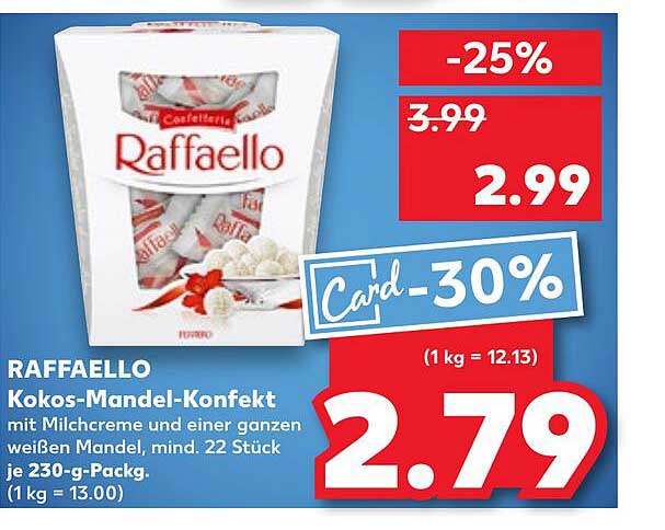 RAFFAELLO Kokos-Mandel-Konfekt 230 g