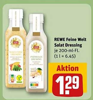 REWE Feine Welt Salat Dressing je 200-ml-Fl.