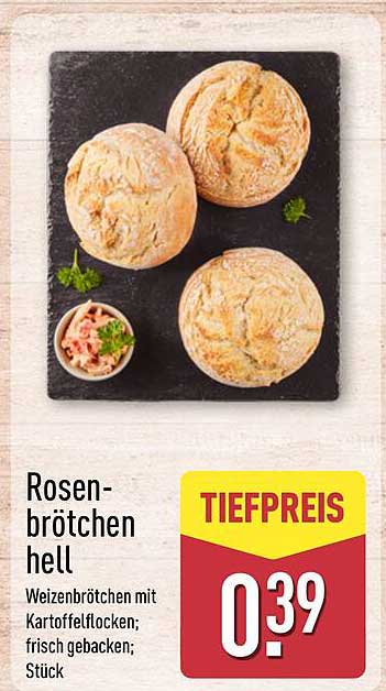 Rosenbrötchen hell