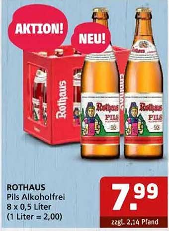 ROTHAUS Pils Alkoholfrei 8 x 0,5 Liter