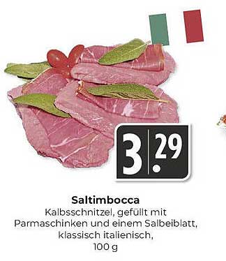Saltimbocca – Kalbschnitzel gefüllt mit Parmaschinken und Salbeiblatt