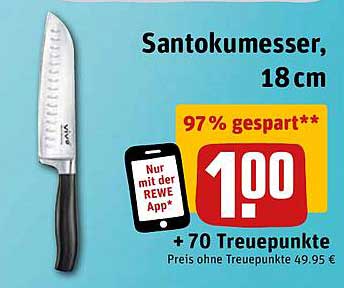 Santokumesser, 18 cm