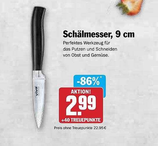 Schälmesser, 9 cm