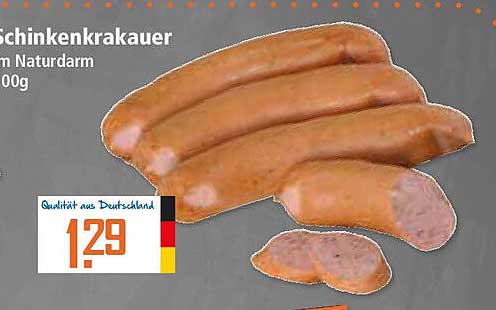 Schinkenkrakauer im Naturdarm 500g