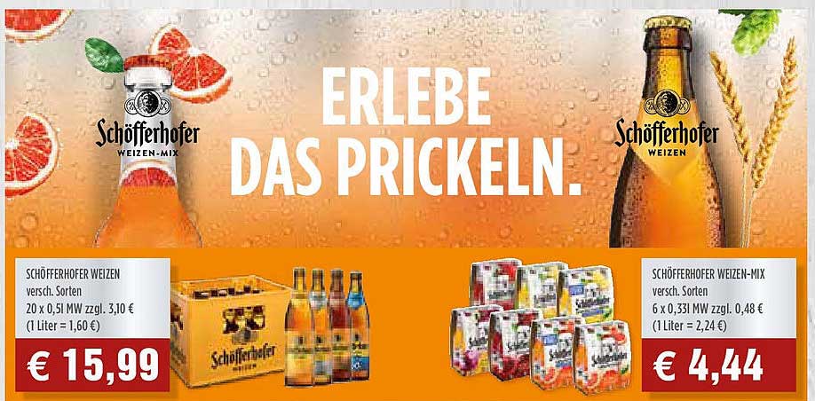 SCHÖFFERHOFER WEIZEN-MIX - verschiedene Sorten