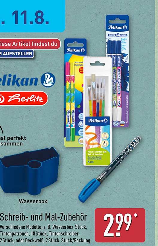 Schreib- und Mal-Zubehör von Pelikan