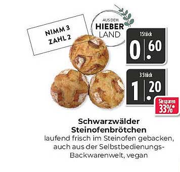 Schwarzwälder Steinofenbrötchen