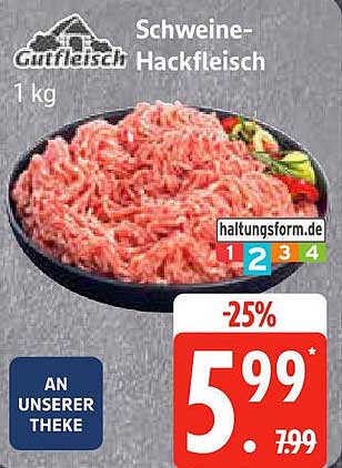 Schweine-Hackfleisch 1 kg