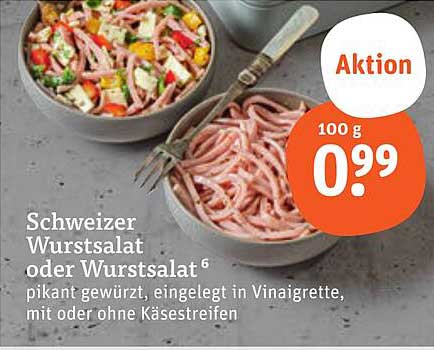 Schweizer Wurstsalat oder Wurstsalat