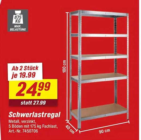 Schwerlastregal