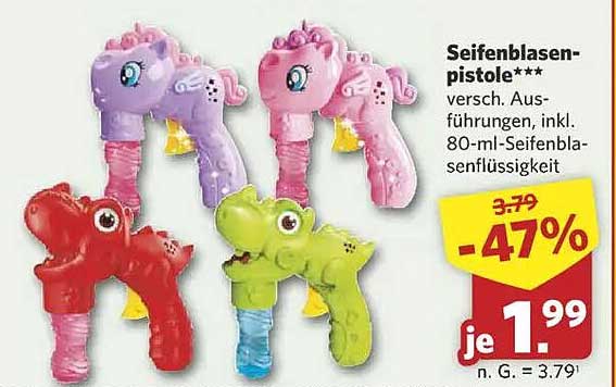 Seifenblasenpistole – Spaß für Groß und Klein