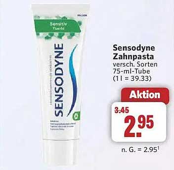 Sensodyne Zahnpasta verschiedene Sorten 75-ml-Tube