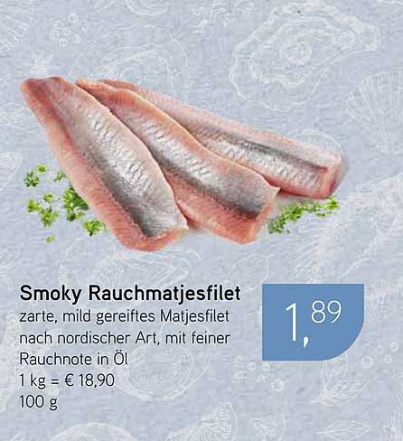 Smoky Rauchmatjesfilet