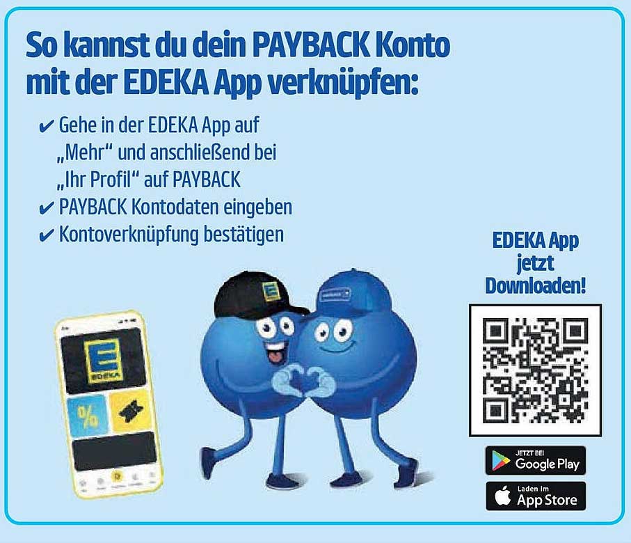 So kannst du dein PAYBACK Konto mit der EDEKA App verknüpfen