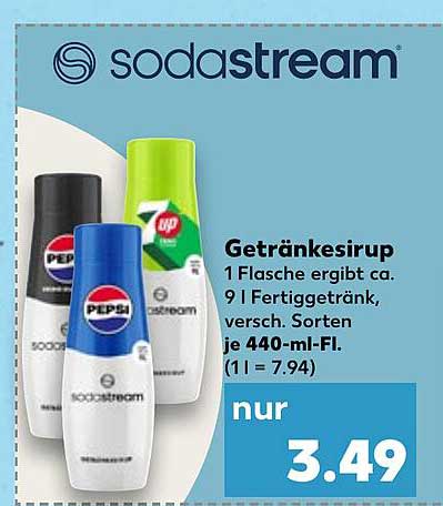 SodaStream Getränke-Sirup für erfrischende Genussmomente
