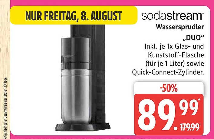 sodaStream Wassersprudler "DUO"
