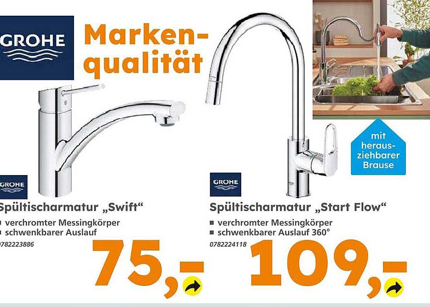 Spültischarmatur „Swiftt“ zum Sonderpreis!