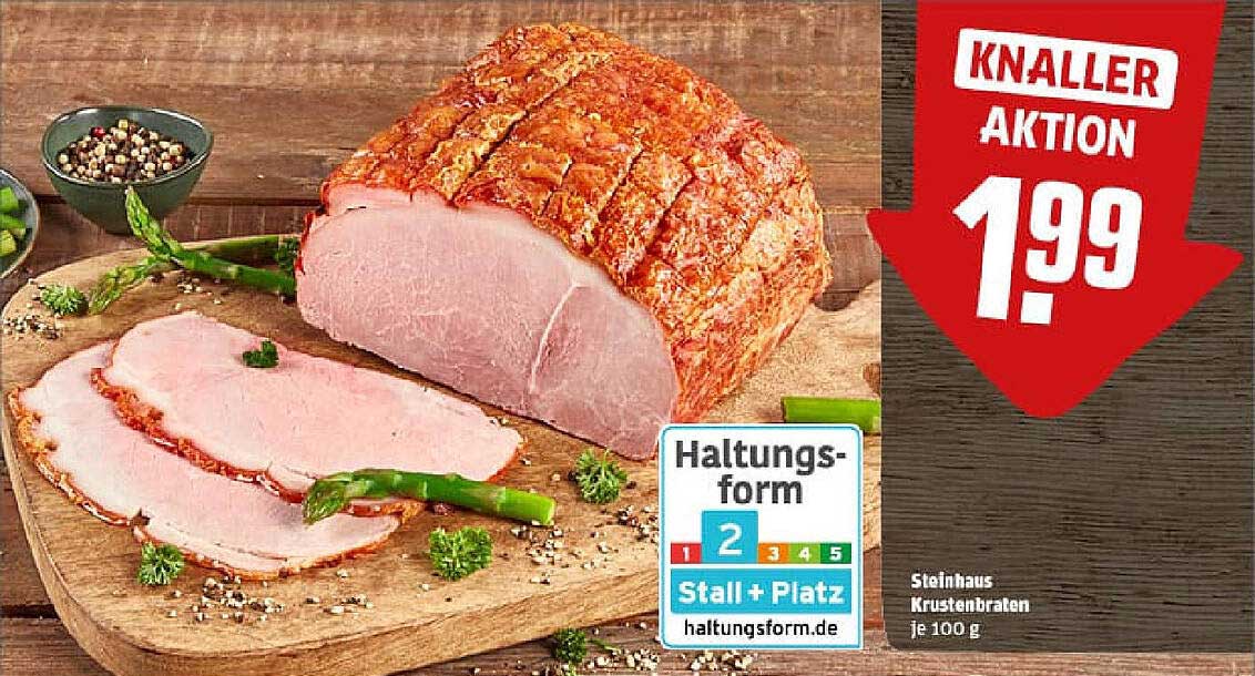 Steinh Haus Krustenbraten je 100 g