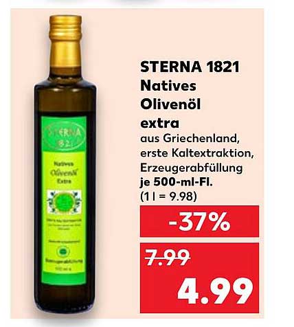 STERN 1821 Natives Olivenöl extra 500 ml