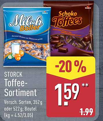 STORCK Toffee-Sortiment - Verschiedene Sorten zum Sparpreis