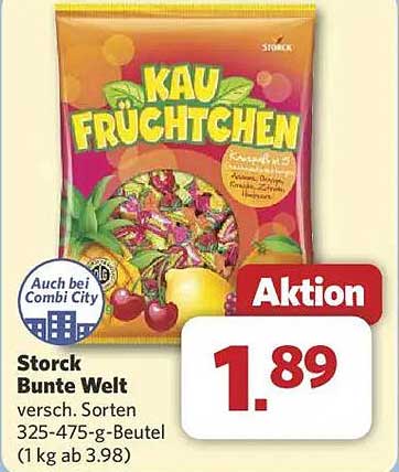 Stoßfruchtige KAUFRÜCHTCHEN von Storck – Bunte Welt